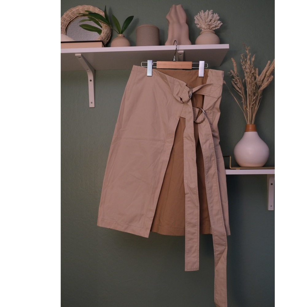 Acne Studios Archive- Beige Asymmetric Skirt